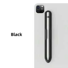 Silicone Pencil Holder With Tablet Stylus Pen Slot Compatible With Apple Pencil Pro 1 2 3 Generation, Galaxy Tab S6 Lite S7 S8 S9 Ultra - Multicolor - View 7