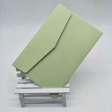 10pcs/20pcs Blank Colored Foil Trim Western Style Envelopes, Creative Gift Invitations, Thick Wedding Invitation Envelopes, Colored Business Stationery Invitations, Party Invitation Envelopes - Multicolor - View 11