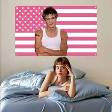 American Flag Tapestry Polyester 90g Printed Wall Hanging For College Dorm, Bedroom, Living Room, Home Decor, Beautiful Art Tapestry, Ideal Holiday Gift - Multicolor - View 2