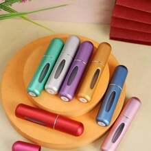 Set Of 1/2/3 Portable Perfume Travel Refill Bottles, Perfume Bottle 5 Ml Cosmetic Spray Bottles For Perfumes, Perfect For Travel And Outings, Available In Multiple Colors.