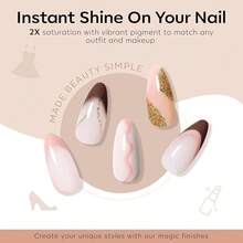 Cat Eye Gel Nail Polish Set, 6 Colors 9D Glassy Cat Eye Glitter Gel Polish Black Red Purple Blue Silver Brown Nail Polish All Seasons With Magnet Soak Off Led DIY Salon Gift-842643 - A-1Tự nhiên tỏa sáng - Xem 7