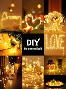 1 pieza Guirnalda de Luces Solares para Exteriores - 300/200/150/100/50 LED, Luces de Hadas Solares de Alambre de Cobre, IP65 Impermeable, 8 Modos de Iluminación, Adecuado para Jardín, Terraza, Boda, Acampada, Fiesta, Patio, Decoración de Árbol de Navidad, Navidad, Halloween, Luces de Decoración para el Día de San Valentín (Blanco Cálido/Blanco/Color/Azul/Rosa/Rojo)