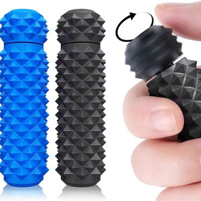 Pain Fidget Toys For Adults: Rotating Spiky Grippie For Sensory Input - Pain Stim Fidget Toys For Anxiety ADHD Autism Office Travel Classroom - Novelty Gifts For Friends