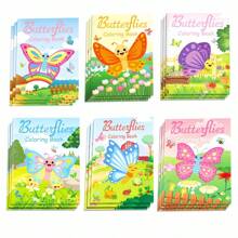Insetos, borboletas e flores, livro de colorir faça você mesmo, livro de atividades com tema de natureza criativo e educacional, perfeito para projetos de arte, alívio do estresse, relaxamento, aprendizado sobre a natureza e ideias de presentes para amantes da natureza