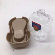 Large 30.43oz Automatic Pet Water Dispenser - Non-Electric, Battery-Free Plastic Drinking Bowl For Cats & Small Dogs, Dog Water Dispenser - Multicolor - View 12