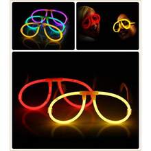 Glow Stick Eye Glasses Assorted Colors 6ct