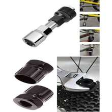 Kit de herramientas de reparación de bicicletas - Incluye extractor de cadena, extractor de volante, extractor de biela, herramientas y accesorios de mantenimiento de bicicletas - Multicolor - Ver 4