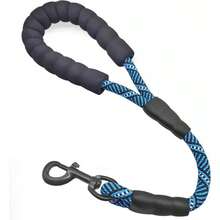 Detachable 2-In-1 Dog Leash With Reflective Safety Strap, Padded Handle - Heavy Duty Nylon Dog Leash For Medium & Large Dogs, Training, Walking, Outdoor Use (Small/Medium/Large)