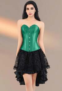 Local Shipping 2025 New  Corset Tops For Women: Plus Size Renaissance Corset - Lace Up Bustier Overbust Halloween Costume - Photo Shoot