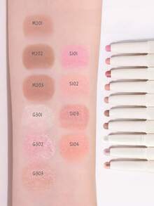 Clio Korean Makeup Smooth Gradient Eyeshadow Stick, Pearlescent Mono Eyeshadow Pencil, Eyeshadow & Lower Eyeliner & Eye Bag Dual-Use Pencil, Highlighter & Pearlescent & Brightening Pencil, Eyeshadow Stick, Multi-Dimensional Cream Eyeshadow Stick, Eyeliner Pencil, Gradient Eyeshadow Stick & Eyeliner Pencil, Brightening Eyeshadow, Smooth & Natural Gradient, Fine Texture, Long-Lasting Radiance, Smooth Application, Daily Makeup, Korean Makeup - #S103 HAZE BERRY - View 6