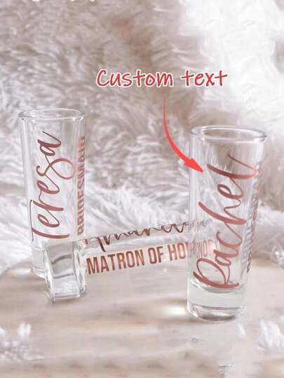 1PC Personalized Shot Glass, Bridal Party Gift, Custom 2OZ Shot Glass, Bridesmaid Groomsman Proposal, Bachelorette Party, Wedding Favor,Multi-Functional,Adjustable,Durable,Ornamental,Reusable,Exquisite,Adorable,High-Quality,Modern,Colorful,Cute,Comfortable,Stylish,Custom,Personalized,Unique,Ideal Gifts For Him,Ideal Gifts For Her,Boyfriend,Girlfriend,Dad,Mom,Family,Friends,Son,Daughter,Office,Tea Room,School,Home,Home Refresh