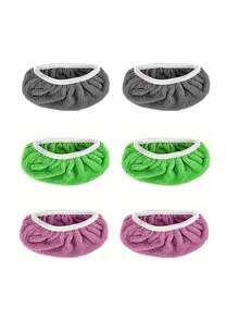 Pack de 2/4/6 serpillières pour sol mouillé, lavables pour chiffons de sol humides, idéal pour les chiffons de sol, réutilisables, microfibre pour chiffons de sol humides, secs/humides