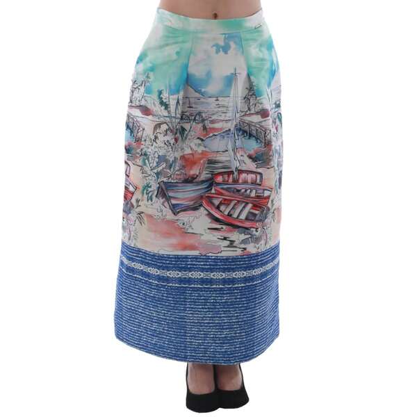 Rinascimento 4004/16_CELESTE Mujer Falda Shorts Mini Vestido Entrega 24/48 Horas - Envío Desde España
