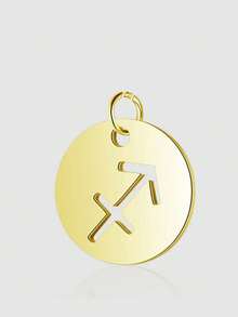 Constellation Zodiac Charms For Jewelry Making Supplies Gold Color Pendant Diy Necklace Bracelet Earrings Accessories - Gold - View 23