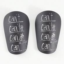 1 Pair Mini Soccer Shin Guards, Adult Slip-In Leg Protectors - Thick Mini Soccer Shin Pads - Suitable For All Seasons - Multicolor - View 14