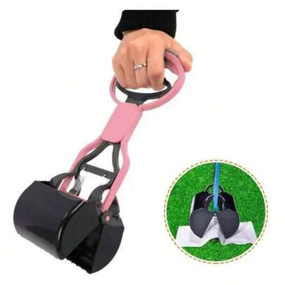 Lecute Pala recoge popo heces perro mascotas caca lavado fácil, pala práctica para recoger desechos de mascotas, diseño ergonómico y lavable, ideal para perros, accesorios imprescindibles para higiene y paseo