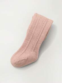 1pc Infant & Toddler Snug Fit Leggings, Newborn Baby Tights, Suitable For Spring/Autumn