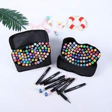 24/36/40/48/60/80 Colors Dual Tip Marker Pen/Art Painting/Watercolor/School Supplies Back To School - 120色/套 - 查看 7