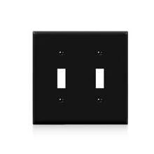 Pure Black Wall Panel Light Switch Socket Cover,Wall Panel Light Switch Cover, Various Styles, Sturdy And Durable