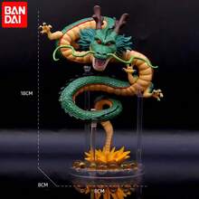 bandai 神龍動漫角色 PVC 雕像模型收藏裝飾禮品 | 完美萬聖節禮物 - 生日、週年紀念、畢業、返校、婚禮季節與節日禮物，適合粉絲、收藏家展示、動漫主題派對贈品與 Cosplay 道具，收藏級禮品，成人動漫收藏品 - 彩色 - 查看 6