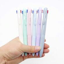 Multicolor Ballpoint Pen 0.5, 4-In-1 Colored Pens Fine Point,Ballpoint Gift Pens For Planner Journaling,Assorted Ink, 6-Count-274119 - Nhiều màu - Xem 10