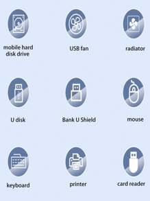 Laptop Type-C 8-In-1 Expansion Hub With Aluminum Alloy, External USB/Hard Disk, SD/TF Card Slots, 100M Ethernet Port, USB 3.0 Multifunctional Docking Station - 淺灰色 - 查看 3