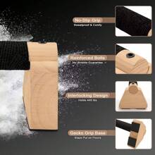 2 Pieces, Push-Up Stand, Balance Trainer,Inversion Rack,Thick Soft Plastic Handle Grip, Suitable For Home Gym, Weightlifting, Core Exercises - Anti-Slip Floor Sports Equipment, Suitable For All Fitness Levels - Suitable For Beginners And Professionals, Exercise Accessory, Ergonomic Design, Durable Structure, Strength Training, Compact Design, Reinforced Handle, - Multicolor - View 2