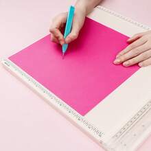 12x12 英寸多用途装饰和记分板；裁纸器，用于 DIY 卡片制作和工艺品制作，多用途装饰和记分板，裁纸器，替换刀片，裁纸器切割/记分刀片 - 彩色 - 查看 3