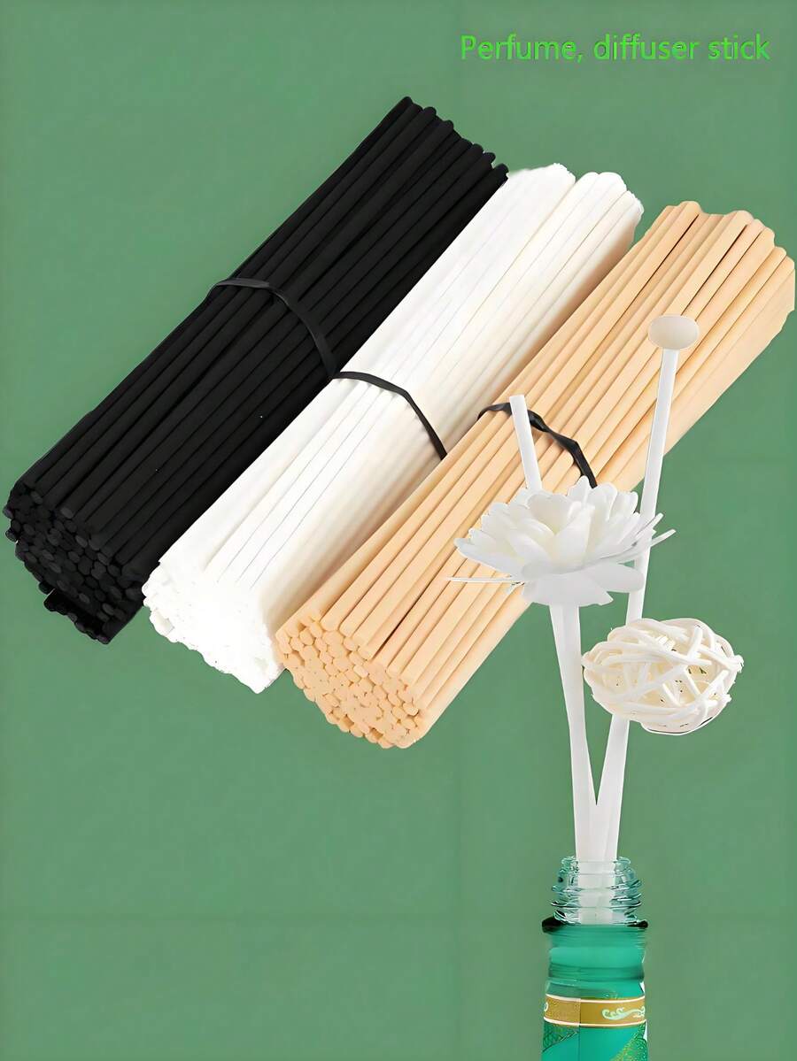 Fragrance Diffuser Rods, Suitable For Fragrance, Essential Oils, Mosquito Evaporation, DIY Decor, Applicable For Kitchen, Bathroom, Office, Hotel, Christmas - Multicolor - View 1