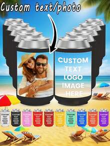 Ống giữ nhiệt đựng đồ uống tùy chỉnh - Có thể in logo và chữ theo yêu cầu. Ống giữ nhiệt đựng đồ uống chủ đề Giáng sinh, thiết kế gấp gọn, in logo và chữ. Hoàn hảo cho trang trí và quà tặng tiệc Halloween, Giáng sinh và các ngày lễ. Thích hợp cho các bữa tiệc, dã ngoại và hoạt động ngoài trời. Có nhiều lựa chọn màu chữ. Cần thiết cho các bữa tiệc và dã ngoại. Thiết kế chủ đề ngày lễ, bền chắc. Thích hợp cho bia, nước ngọt và các loại đồ uống khác. - Nhiều màu - Xem 10