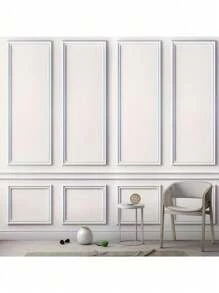 Elegant Self-Adhesive PVC Decorative Strips - Flexible & Bendable, Suitable For Walls, Floors And Cabinets, European-Style Home Decor, Floor Decor | European Decor | Easy To Install Mold, Wall And Floor Decor