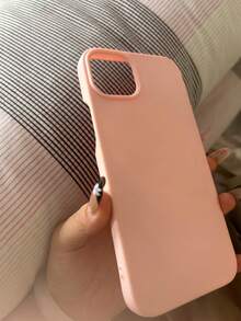 极简高端粉色手机壳适用于 17 Pro Max/17 Pro/17 Air/17/16 Pro Max/16 Pro/16/16 Plus/15/15 Pro Max/15 Pro/15 Plus/11/12/13/14 Pro Max/XS/XR/11 Pro/11 Pro Max/12 Pro/12 Pro Max/13 Pro/13 Pro Max/7 Plus/14 Pro/14 Pro Max/14 Plus/7 Plus/8 Plus/8/SE2，男女创意设计 - 粉紅色-無邊框 - 查看 4