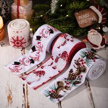 New Christmas Decoration Items: Colored Christmas Twine, Christmas Tree Decorations, Gift Wrapping Ribbons, And Decorative Ribbons. - Multicolor - View 2