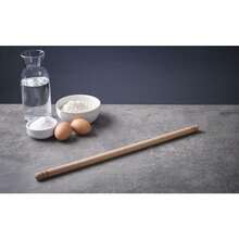 QUANTITY 19.7 Inch Turkish Oklava – Classic Wooden Rolling Pin For Dough, Pastry, Pizza, Pie, Cookie – Long Non-Stick Stick For Baking, Pasta Making, Bread Rolling, Kitchen Tool Essentials-543999 - 彩色 - 查看 3