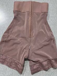 运动户外 1 件女式高腰塑身衣收腹提臀压缩腰带，适合瑜伽、健身、塑身和各种场合塑身短裤腰部训练紧身胸衣