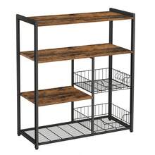 VASAGLE Baker's Racks - Brown - View 6