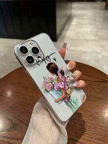 1个花卉透明彩绘保护壳，兼容 16/11/16 Pro/16 Plus/16 Pro Max/16 e/15 Pro Max/13/14/12/XS/XR/7G/8P，兼容Galaxy 11/12 Pro/12/12 X/13 Pro/14 Pro/15 Pro，兼容Redmi 10/9/Note9/12c/Note11 Pro/Note8 Pro，防震 - 彩色 - 查看 4