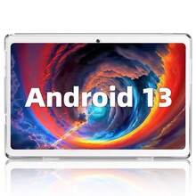 Kids Tablet, 7 Inch Tablet For Kids 6GB(2+4) RAM+32GB ROM Android Toddler Tablet, WiFi, GMS, Parental Control, Dual Camera, Shockproof Case, Educational - 淡紫色 - 查看 1