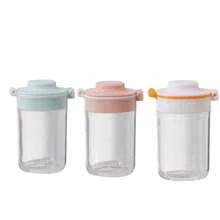 1/3 buah Wadah Susu Bubuk Bayi Portabel, Kotak Penyimpanan Susu Bubuk Luar Ruangan, Pengoperasian Satu Tangan, 80ml - MultiWarna - View 12