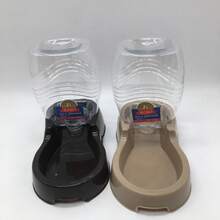 Large 30.43oz Automatic Pet Water Dispenser - Non-Electric, Battery-Free Plastic Drinking Bowl For Cats & Small Dogs, Dog Water Dispenser - Multicolor - View 2