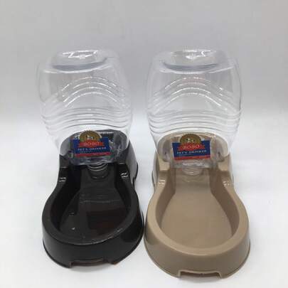 Large 30.43oz Automatic Pet Water Dispenser - Non-Electric, Battery-Free Plastic Drinking Bowl For Cats & Small Dogs, Dog Water Dispenser