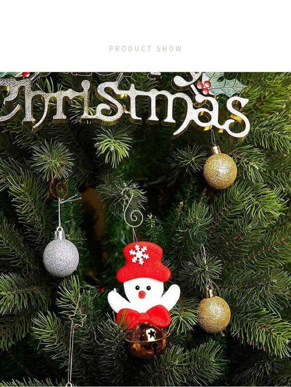 20 Christmas Gifts, Christmas Tree Decoration Hooks, Christmas Balls For The Tree, S-Shaped Hooks For Hanging Christmas Balls