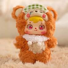 Cute Sleeping Rabbit, Puppy Plush Blind Box Pendant, Backpack Decoration, Soft Ceramic Cat, Bear Figurine Doll, Animal Doll, Women Gift, Christmas, New Year, Birthday Gift. The Core Is Made Of Hard Ceramic. - One Size - View 8