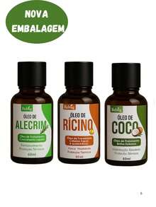 Hair Therapy Kit Belveg Castor Oil + Coconut + Rosemary 60ml. - 彩色 - 查看 2
