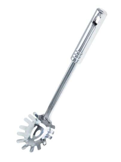 Pegador de Massa Macarrão Inox Utensilio De Cozinha 30 cm