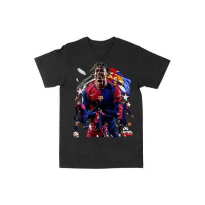 Lamine Yamal Graphic Tee, Unisex Shirt, Using 100% Cotton, Gift For Fan