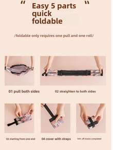 Bolsa de armazenamento dobrável multicolorida, sacola de compras de supermercado, bolsa de compras transversal da moda de grande capacidade