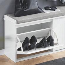 SoBuy Shoe Bench FSR98-XL-W