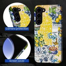 Summer Fruit Pattern Glossy Phone Case 2 In 1 Shockproof Heavy Duty Hard Plastic+Soft Silicone Dual-Layer Cases Compatible With Samsung A13/14/15/16/23/25/26/34/35/36/52/53/54/55/56/71/S21/S22/S23/S24/S25/Plus/FE/Plus/EDGE/ULTRA Compatible With IPhone 16 15 14 13 12 11 16 Pro 16 Promax 16 Plus Protective Cover - FL trái cây bóng 1 - Xem 4