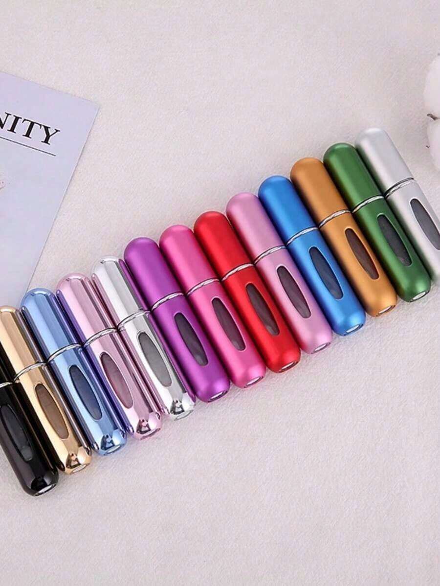 3/1pc 5ml Portable Perfume Bottle With Refillable Atomizer, Perfume Bottle Mini Sprayer Travel Perfume Container For Party, Travel, Daily Use, Holiday, Random Color Storage Containers - Nhiều màu - Xem 1